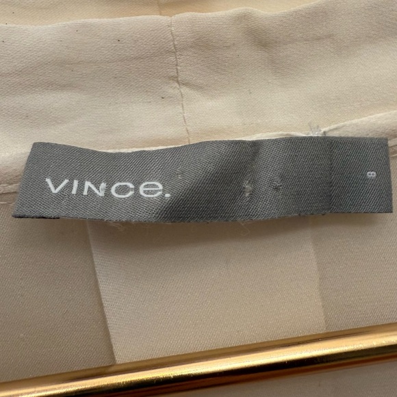 ✨ Vince Silk Drape Neck Blouse ✨ - Picture 4 of 6